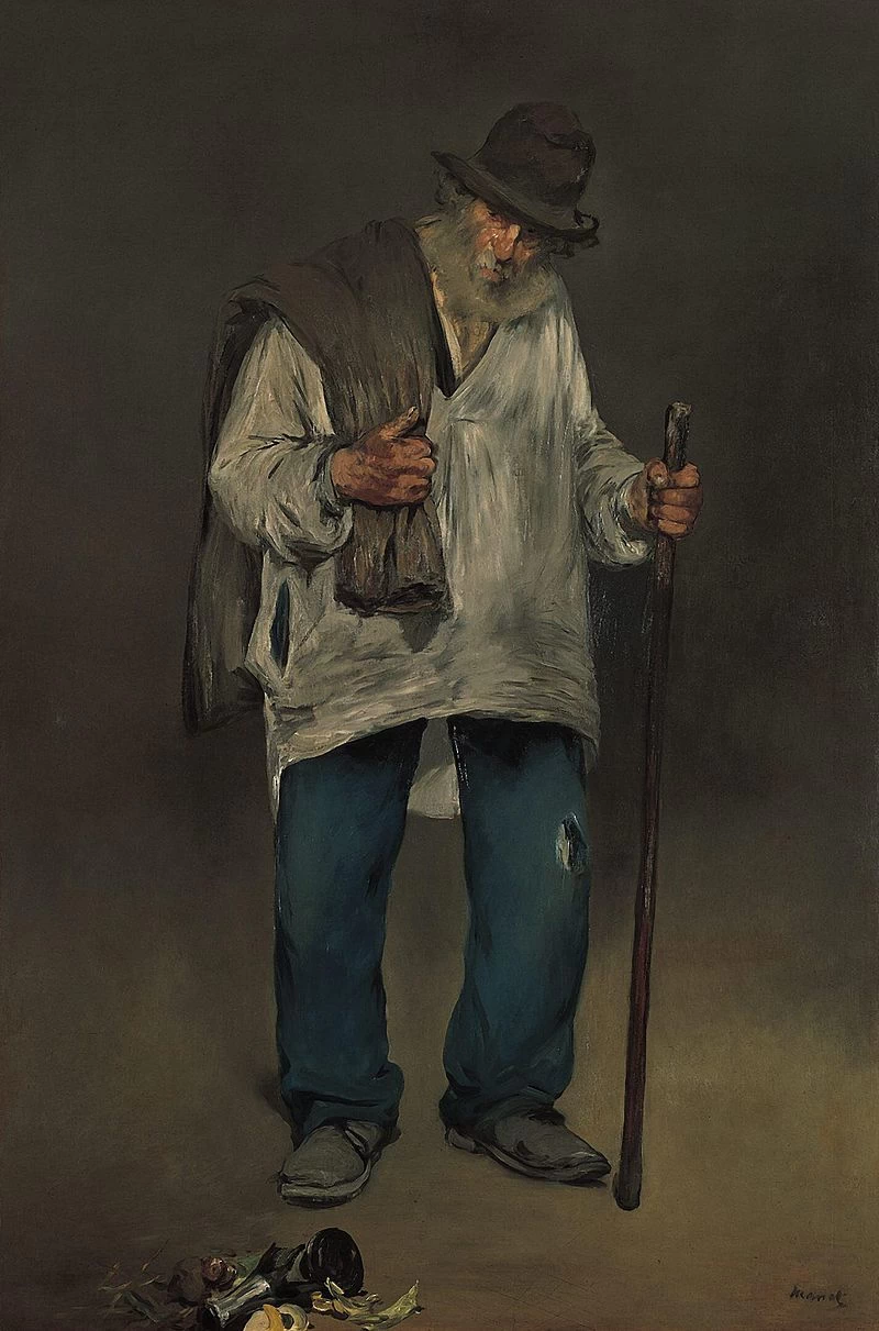  216-Édouard Manet, Lo straccivendolo, 1869 